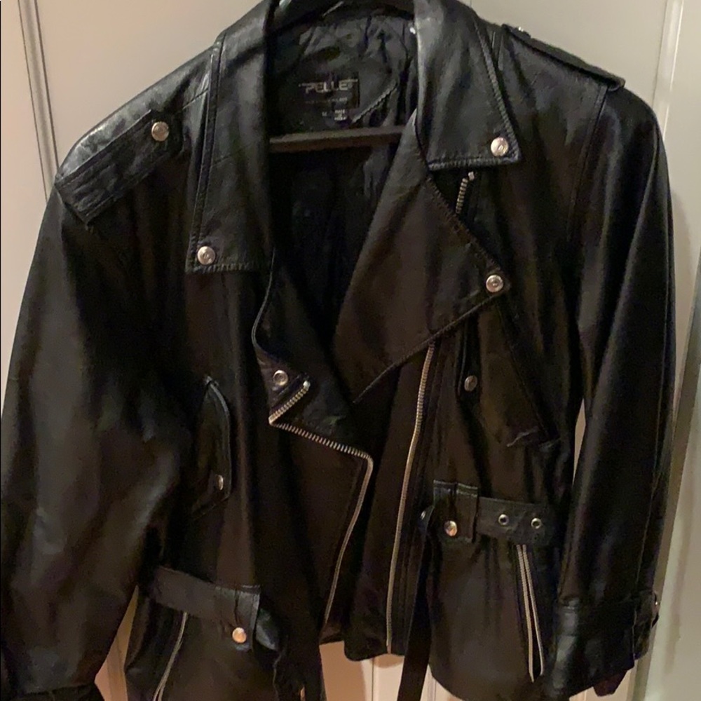 Leather jacket